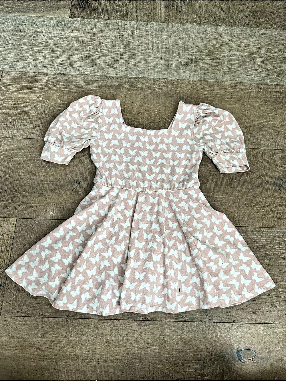 remie girl Girls Size 10 Pink Butterfly Dress